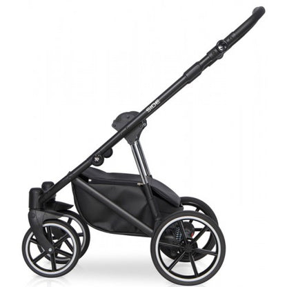 RIKO - Carrinho multifuncional SIDE (KOLORY 01-05) + KITE ISOFIX READY Nugat