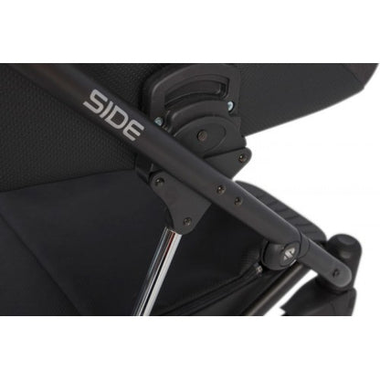 RIKO - Carrinho multifuncional SIDE (KOLORY 01-05) + KITE ISOFIX READY Rose