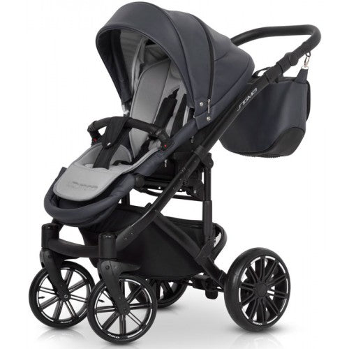 RIKO - Carrinho multifuncional SIGMA + KITE ISOFIX READY Anthracite