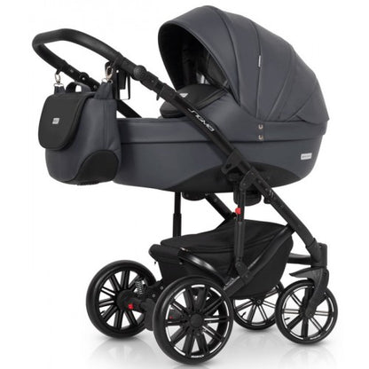 RIKO - Carrinho multifuncional SIGMA + KITE ISOFIX READY Anthracite