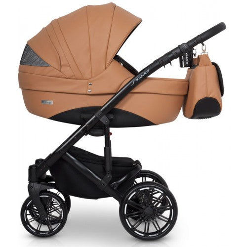 RIKO - Carrinho multifuncional SIGMA + KITE ISOFIX READY Camel