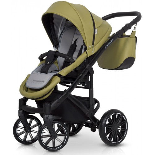 RIKO - Carrinho multifuncional SIGMA + KITE ISOFIX READY Olive