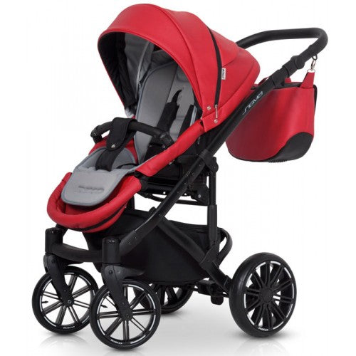 RIKO - Carrinho multifuncional SIGMA + KITE ISOFIX READY Scarlet