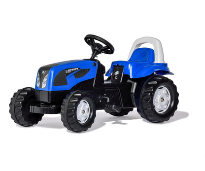 Trator Kart A Pedais Landini Com Reboque Rolly Toys