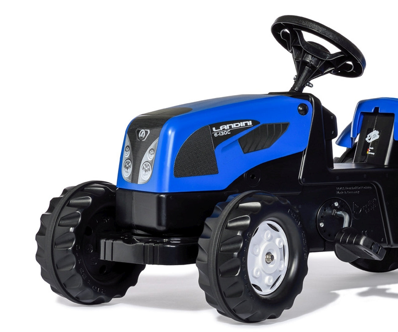 Trator Kart A Pedais Landini Com Reboque Rolly Toys