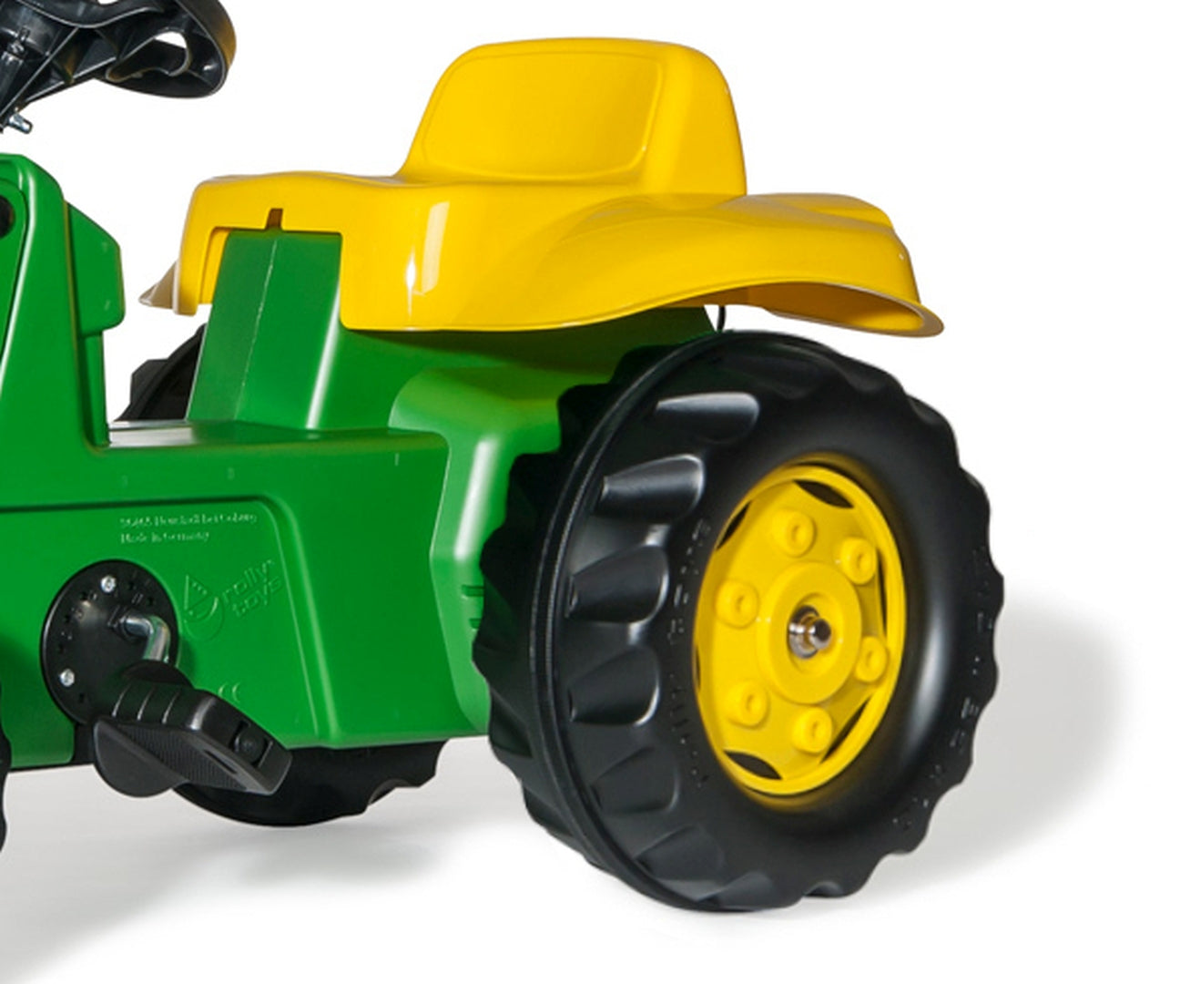 Trator John Deere Kart A Pedais Com Reboque Rolly Toys