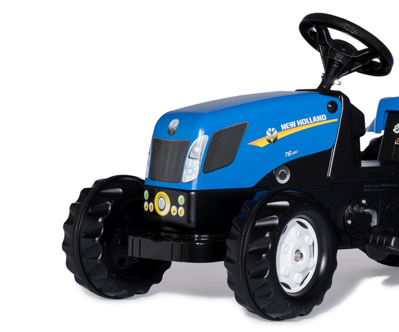 Trator Kart A Pedais New Holland Agriculture Com Reboque Rolly Toys