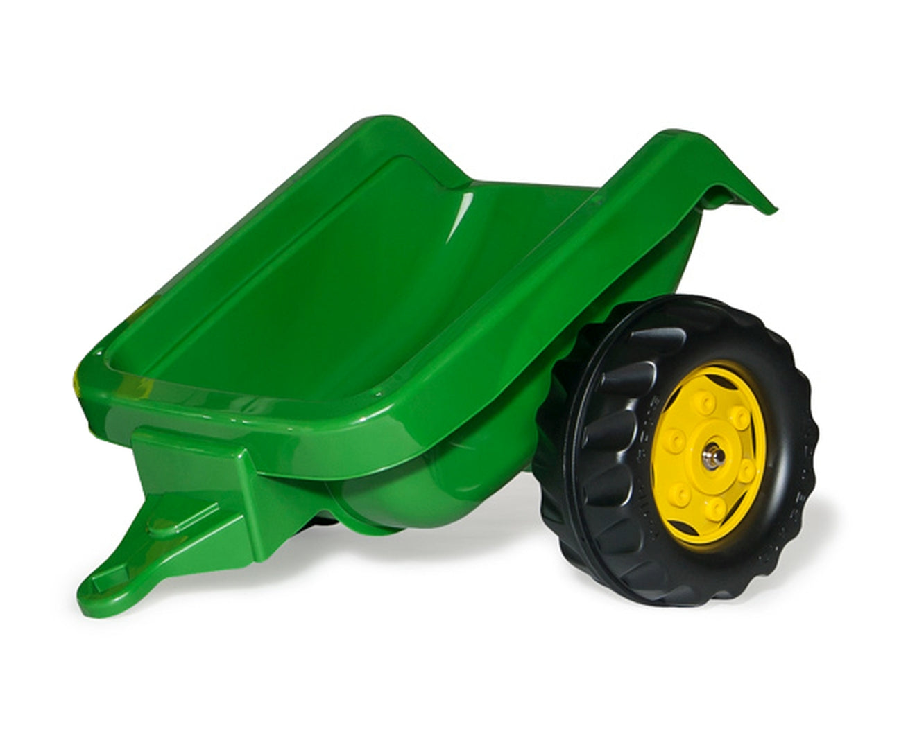 Trator Kart A Pedais John Deere Com Balde E Reboque Rolly Toys