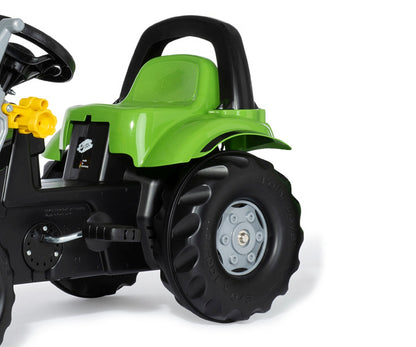 Trator Kart A Pedais Deutz Fahir 5115G Tb Com Balde E Reboque Rolly Toys