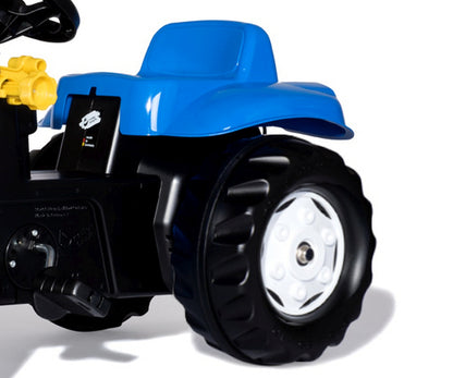 Kart A Pedais New Holland Agriculture Trator Com Balde E Reboque Rolly Toys