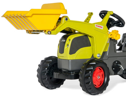 Kart A Pedais Trator Claas Elioz Com Balde Rolly Toys
