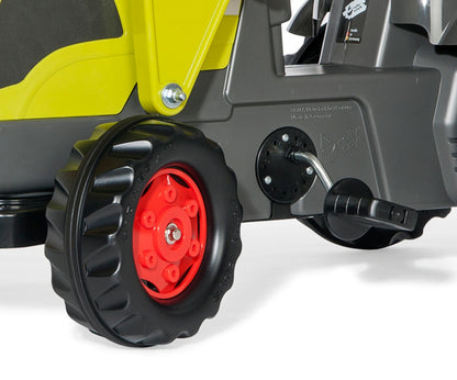 Kart A Pedais Trator Claas Elioz Com Balde Rolly Toys