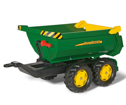 Semirreboque Halfpipe Para Trator John Deere De 2 Lugares Rolly Toys
