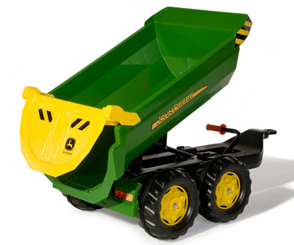 Semirreboque Halfpipe Para Trator John Deere De 2 Lugares Rolly Toys