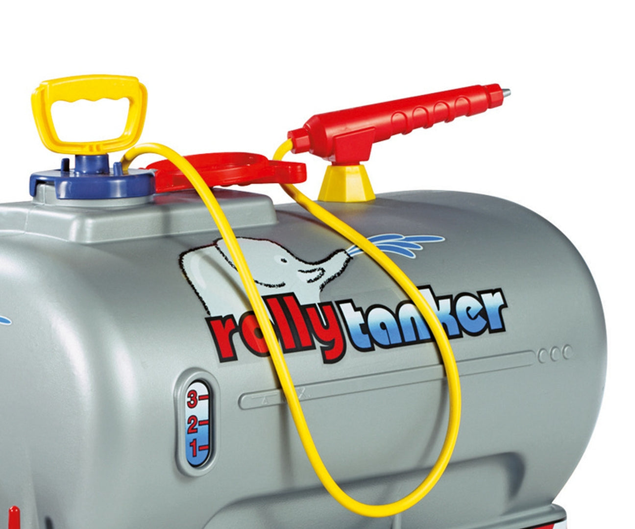 Cisterna Com Bomba E Feno Cinzento 1 Eixo Rolly Toys