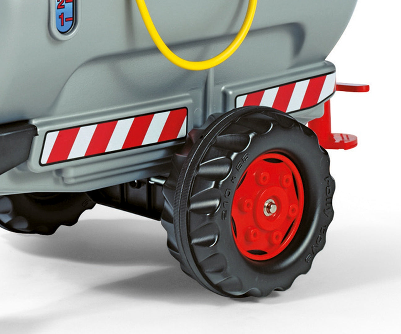 Cisterna Com Bomba E Feno Cinzento 1 Eixo Rolly Toys