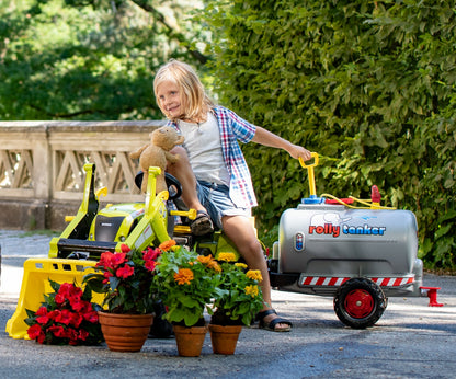 Cisterna Com Bomba E Feno Cinzento 1 Eixo Rolly Toys