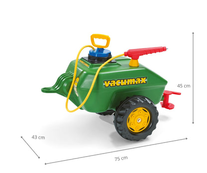 Cisterna Vacumax Com Bomba E Palheiro Verde De 1 Eixo Rolly Toys