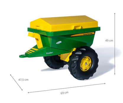 Reboque Streumax Máquina De Jato De Areia John Deere Rolly Toys