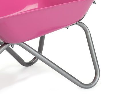Carrinho De Mão Metálico Cor-De-Rosa Rolly Toys