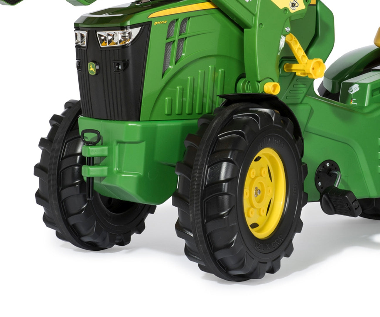 Trator X Track Premium John Deere 8400R Com Balde Rolly Toys