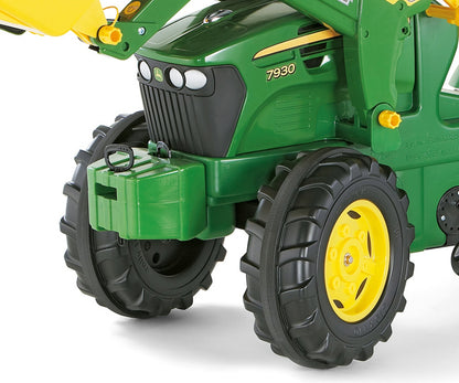 Trator Farmtrac John Deere 7930 Com Balde Rolly Toys
