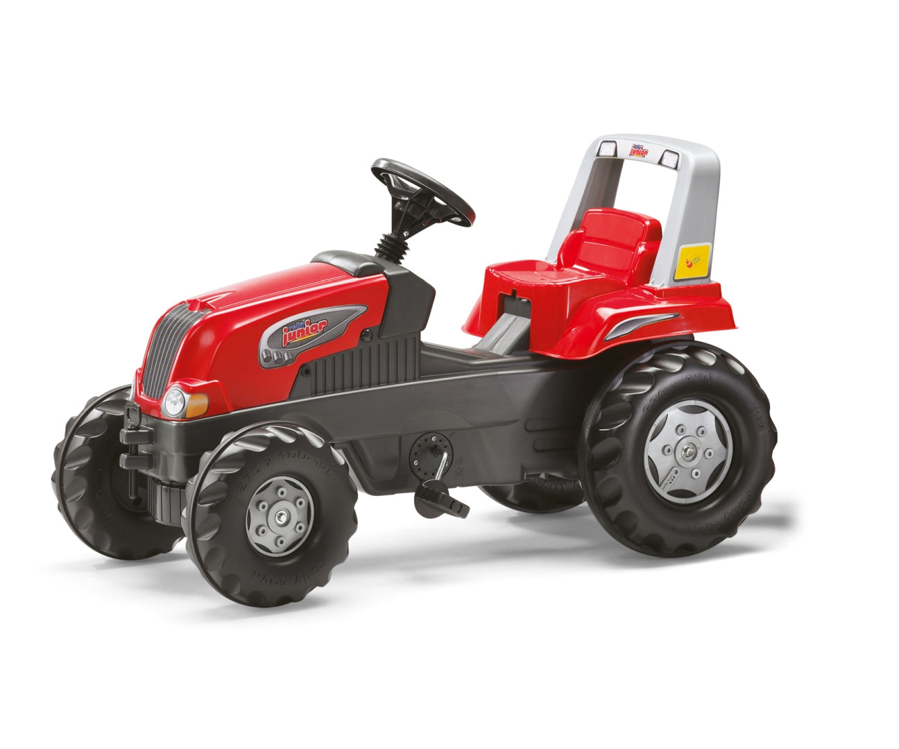Trator Junior Rt Com Reboque Vermelho Rolly Toys