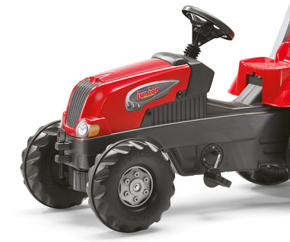 Trator Junior Rt Com Reboque Vermelho Rolly Toys
