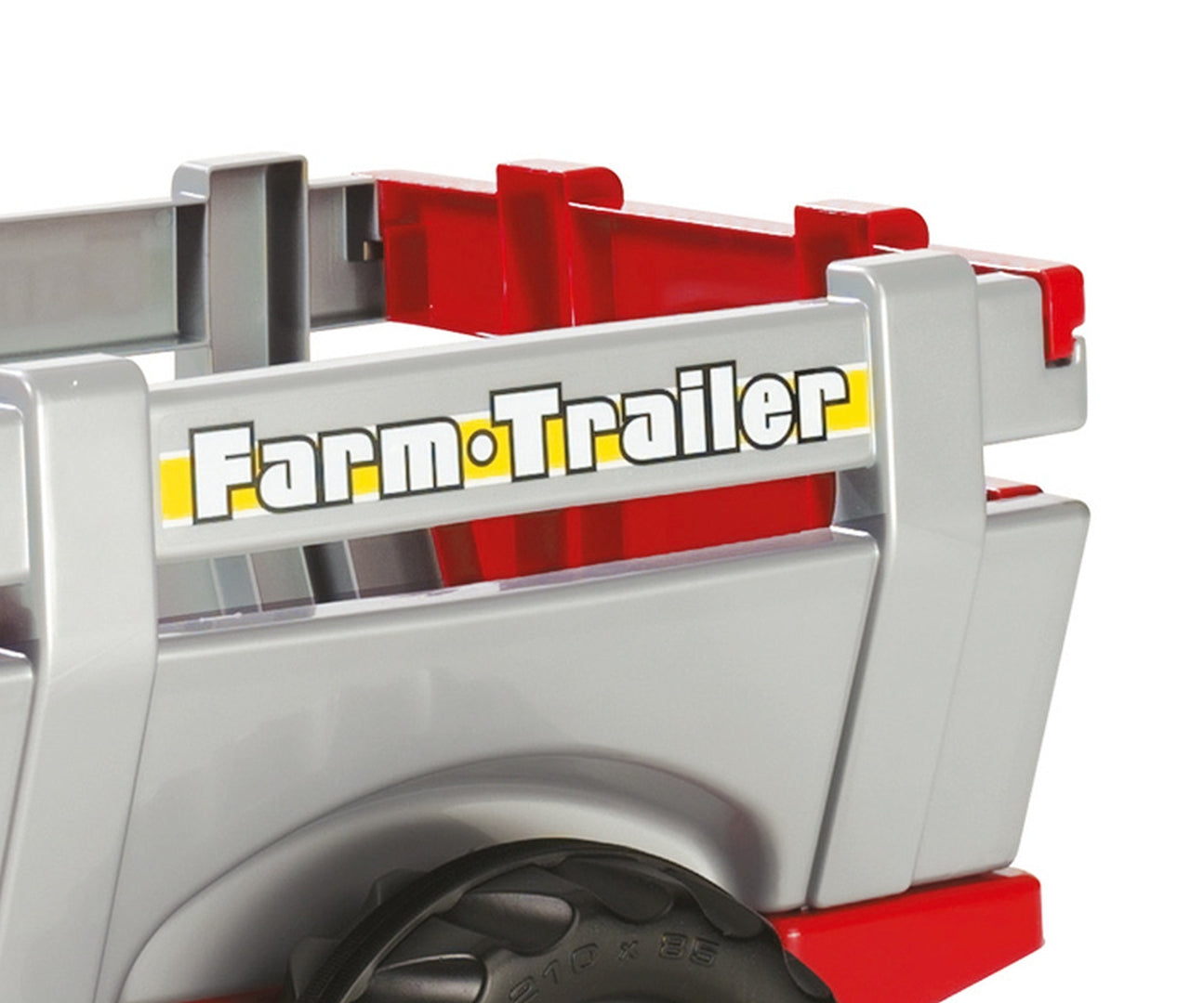 Trator Junior Rt Com Reboque Vermelho Rolly Toys