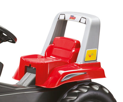 Trator Junior Rt Com Reboque E Balde Vermelho Rolly Toys