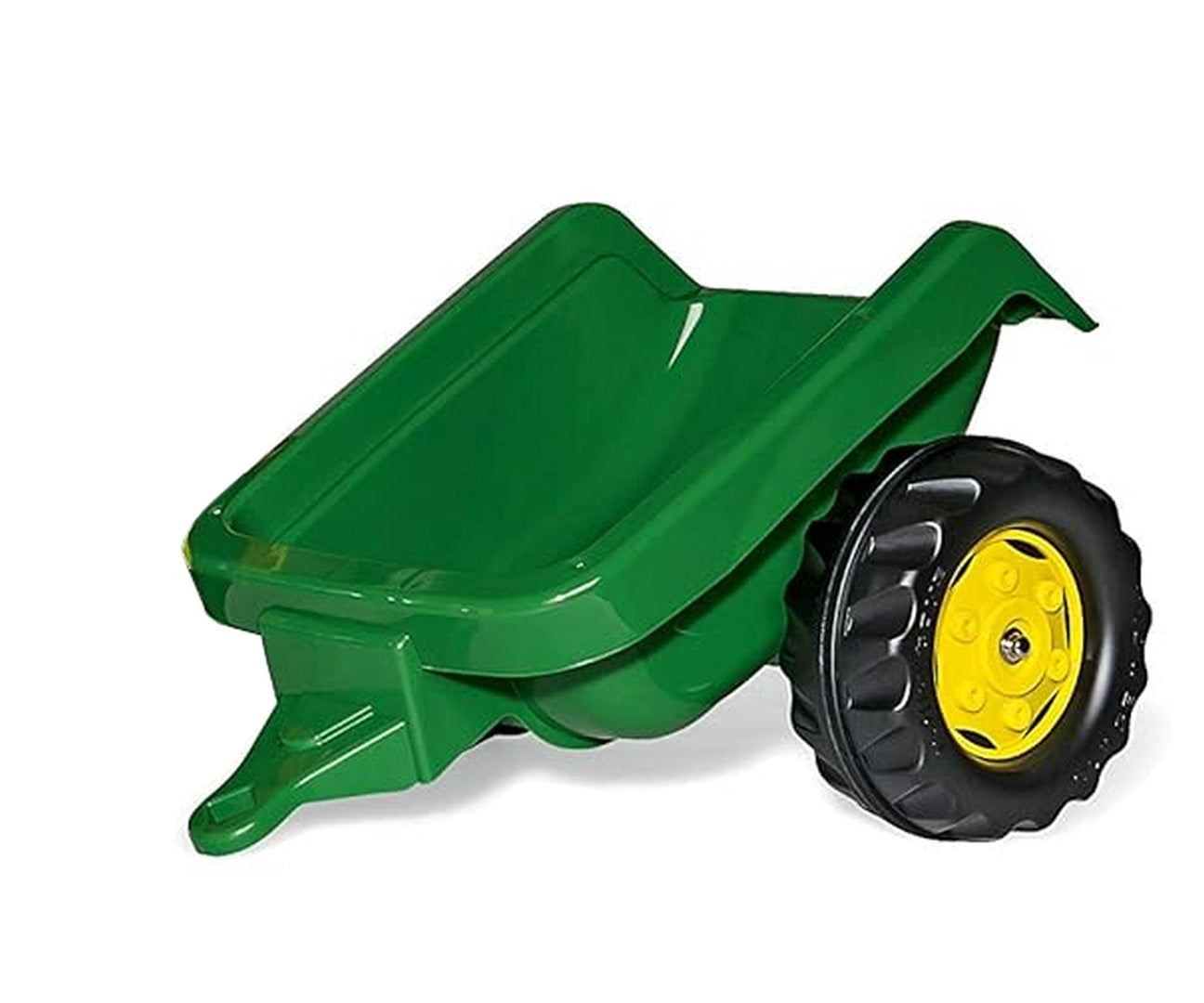 Trator John Deere Junior Com Balde E Reboque Rolly Toys