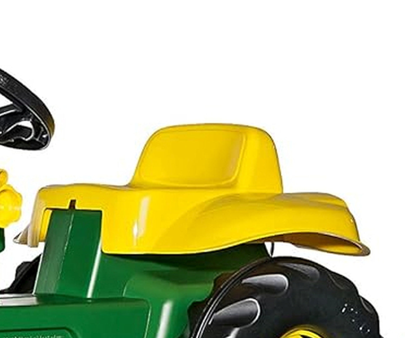 Trator John Deere Junior Com Balde E Reboque Rolly Toys