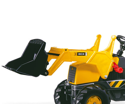 Jcb Junior Trator Com Balde E Reboque Rolly Toys