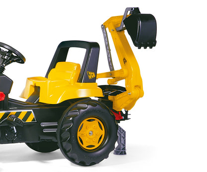 Jcb Junior Trator Com Balde E Reboque Rolly Toys
