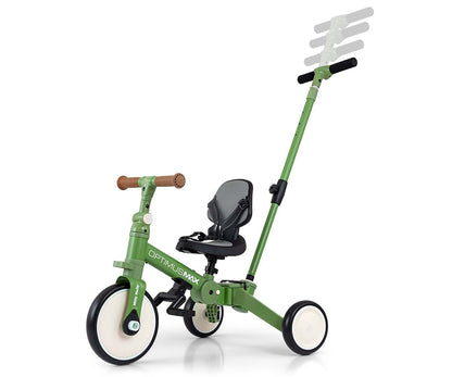 Bicicleta 5 Em 1 Optimus Max Verde Milly Mally