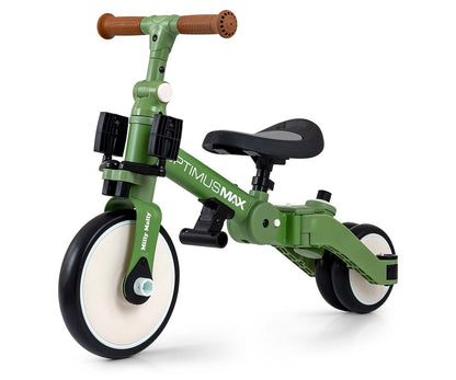 Bicicleta 5 Em 1 Optimus Max Verde Milly Mally