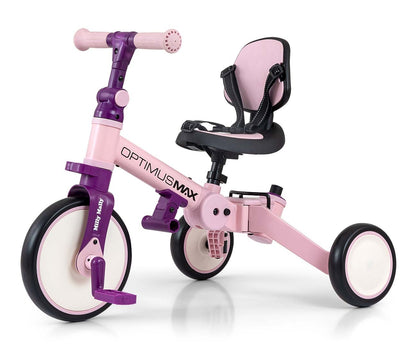 Bicicleta 5In1 Optimus Max Rosa Milly Mally
