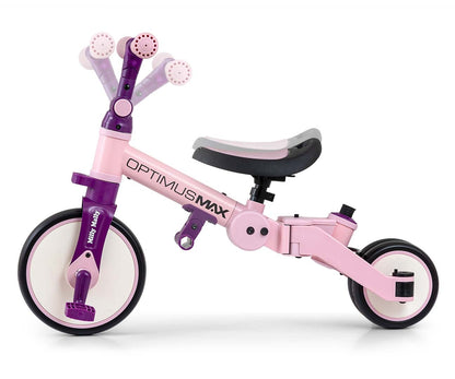 Bicicleta 5In1 Optimus Max Rosa Milly Mally