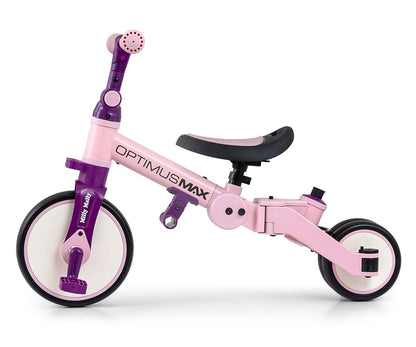 Bicicleta 5In1 Optimus Max Rosa Milly Mally