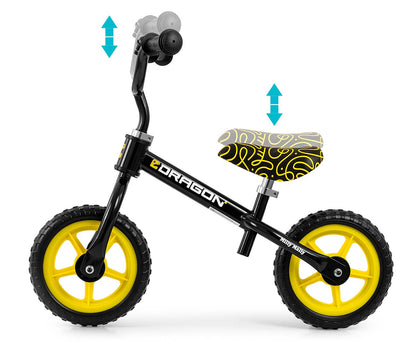 Bicicleta De Cross Dragon Preto Milly Mally