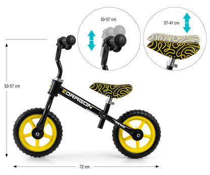 Bicicleta De Cross Dragon Preto Milly Mally