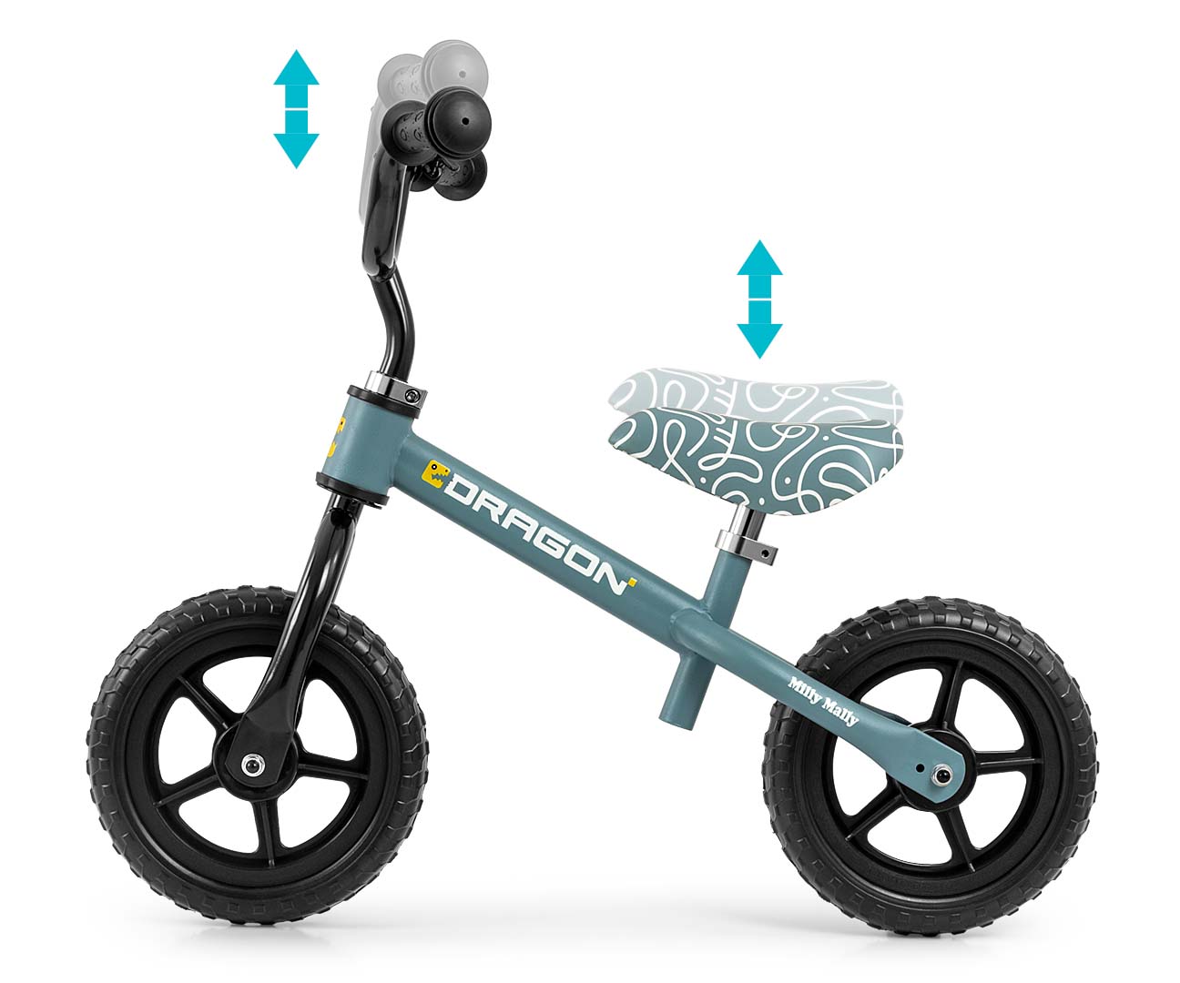Bicicleta De Cross Dragon Denim Milly Mally