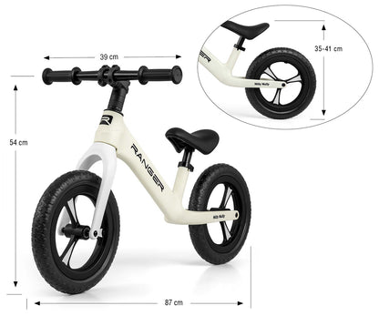 Bicicleta De Corrida Ranger White Milly Mally