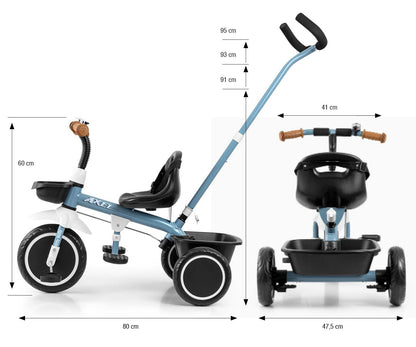 Triciclo Axel Denim Milly Mally