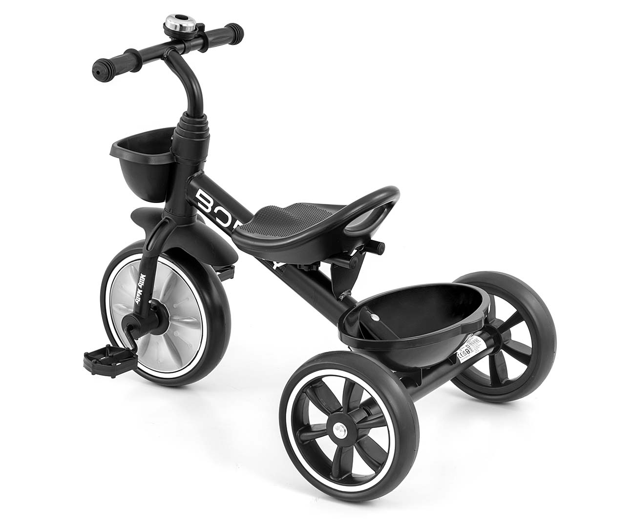 Triciclo Bobby Preto Milly Mally