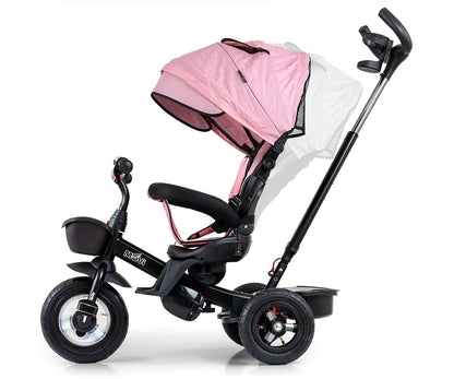 Triciclo Movi Preto-Rosa Milly Mally