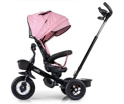 Triciclo Movi Preto-Rosa Milly Mally