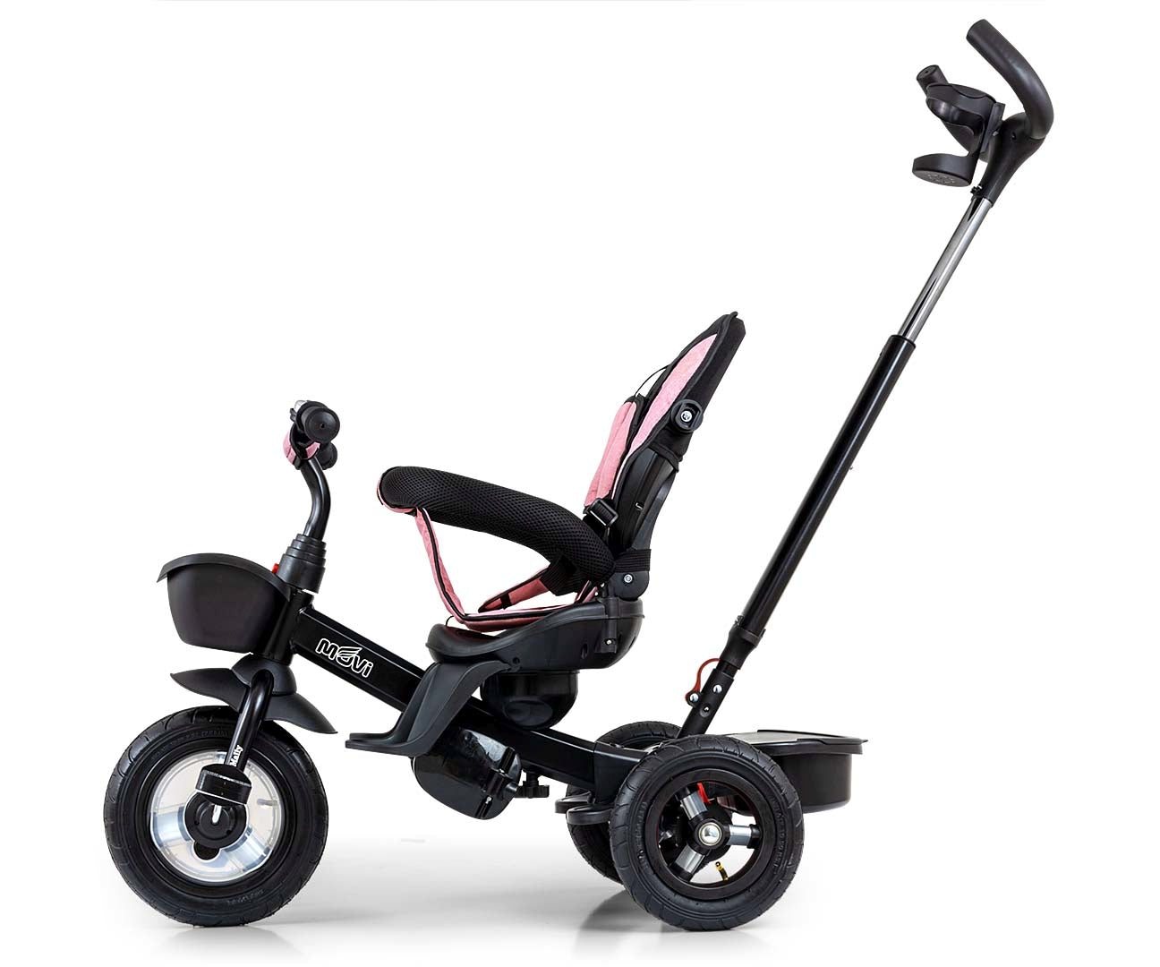 Triciclo Movi Preto-Rosa Milly Mally