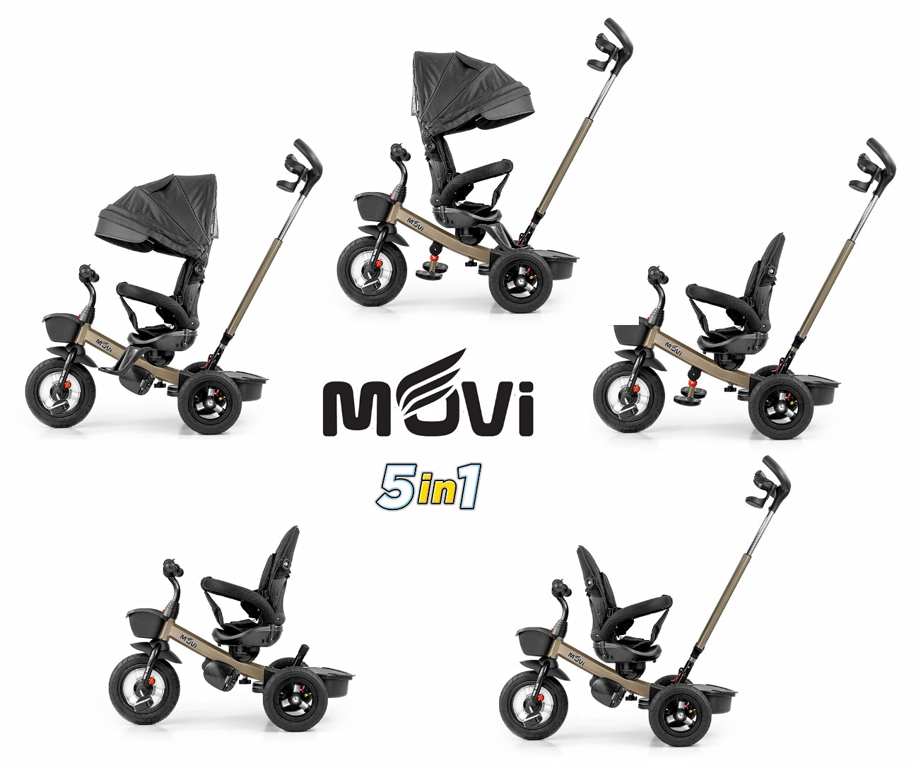 Triciclo Movi Gold Milly Mally