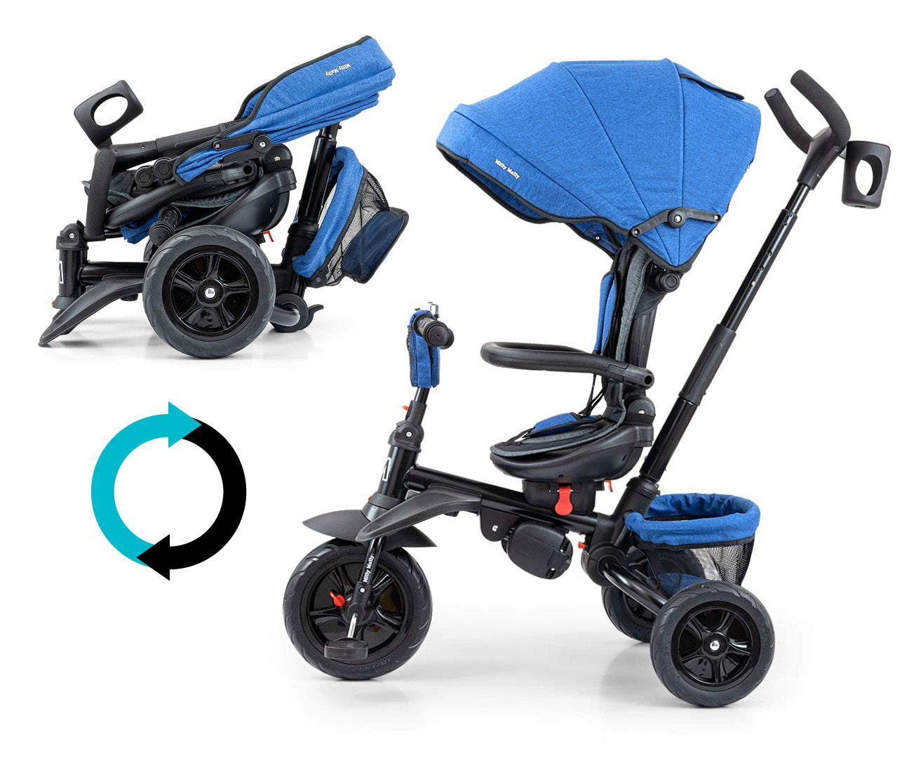 Stanley Triciclo Borracha Marinho-Preto Milly Mally